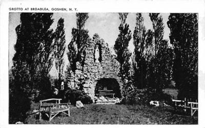 Grotto at Broadlea Goshen, New York Postcard