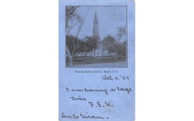 First Presbyterian Church Goshen, New York Postcard