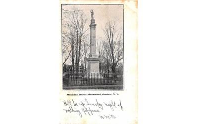 Minisink Battle Monument Goshen, New York Postcard