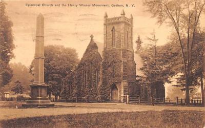 Episcopal Church Goshen, New York Postcard