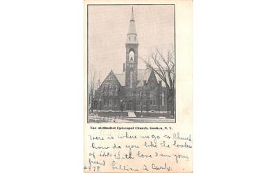 Methodist Episcopal Church Goshen, New York Postcard