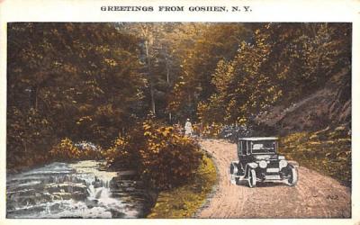 Greetings from Goshen, New York Postcard