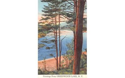 Greetings from Greenwood Lake, New York Postcard