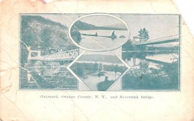 Neversink Bridge Guymard, New York Postcard