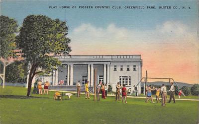 Play house Pioneer Country Club Greenfield Park, New York Postcard