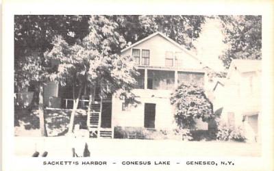 Sackett's Harbor Geneseo, New York Postcard