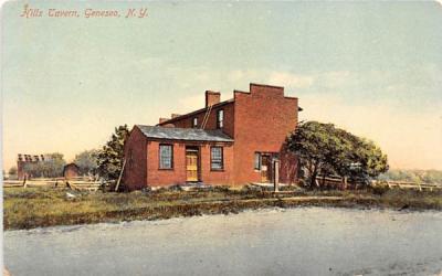Hills Tavern Geneseo, New York Postcard