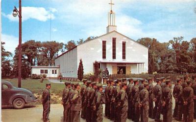 Chapel One at Sampson Air Force Base Geneva, New York Postcard