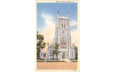 Trinity Church Geneva, New York Postcard