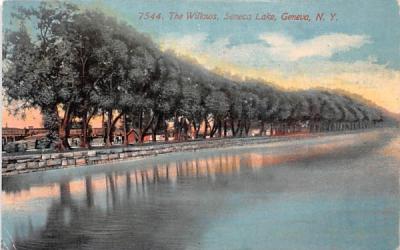 The Willows Geneva, New York Postcard
