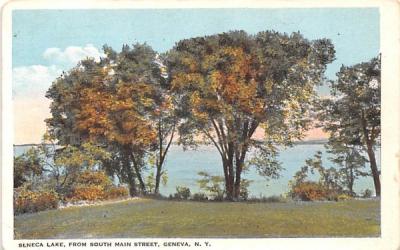 Seneca Lake Geneva, New York Postcard