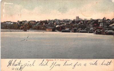 From Lake Geneva, New York Postcard