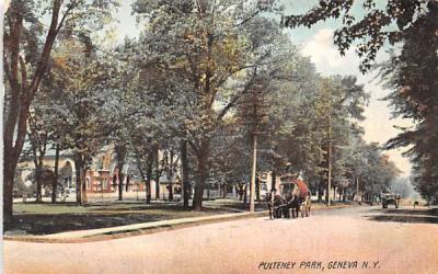 Pulteney Park Geneva, New York Postcard