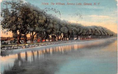 The Willows Geneva, New York Postcard