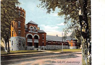 State Armory Glens Falls, New York Postcard