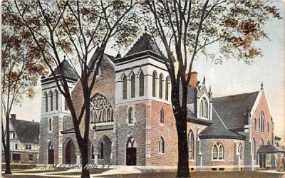 Christ Church ME Glens Falls, New York Postcard