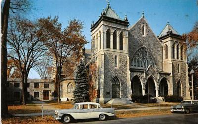 Christ Church, Methodist Glens Falls, New York Postcard