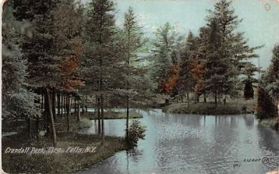 Crandall Park Glens Falls, New York Postcard