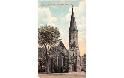 Church of the Messiah Glens Falls, New York Postcard