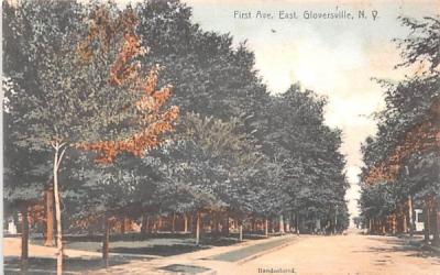 First Avenue Gloversville, New York Postcard