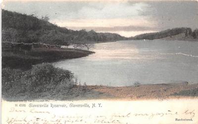 Gloversville Reservoir New York Postcard