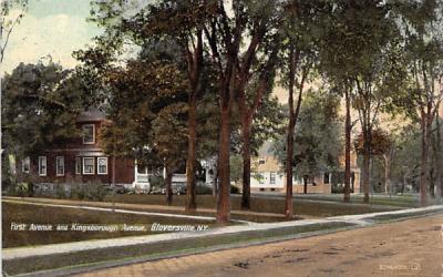 First Avenue Gloversville, New York Postcard