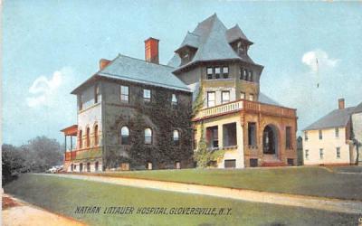 Nathan Littauer Hospital Gloversville, New York Postcard