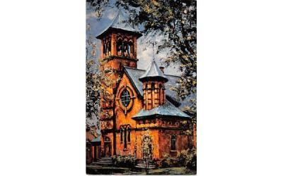 First Congregational Church Gloversville, New York Postcard