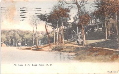 Mountain Lake Gloversville, New York Postcard