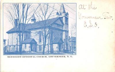 Methodist Episcopal Church Gouverneur, New York Postcard