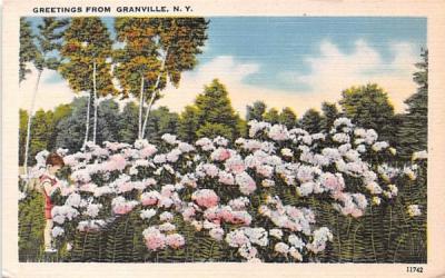 Greetings from Granville, New York Postcard