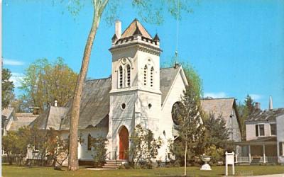 St Paul's Episcopal Church Greenwich, New York Postcard