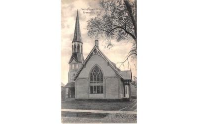 Presbyterian Church Greenwich, New York Postcard