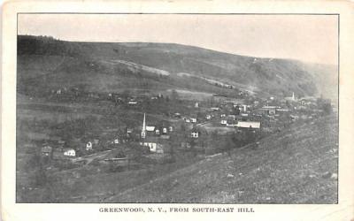 From South East Hill Greenwood, New York Postcard