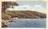 Inkowa and Chapel Island Greenwood Lake, New York Postcard
