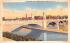 Bridge over Hudson River Glens Falls, New York Postcard