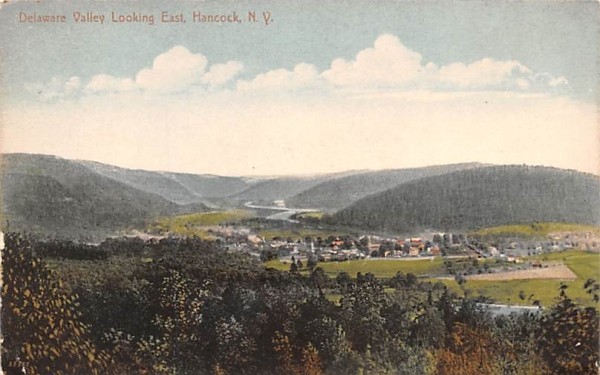 Delaware Valley  Hancock, New York Postcard