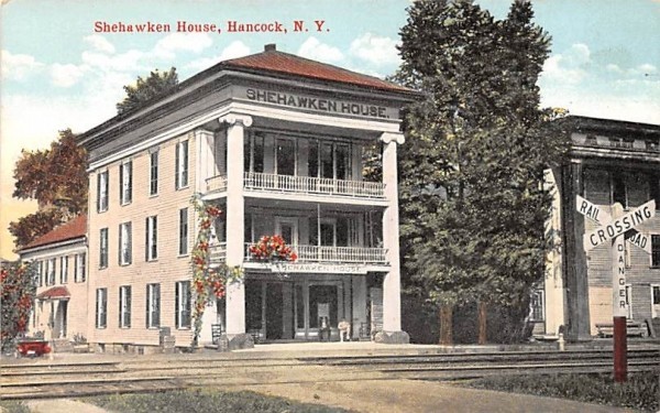 Shehawken House Hancock, New York Postcard