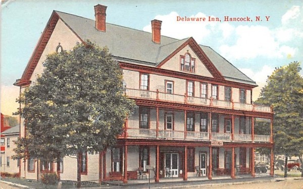 Delaware Inn Hancock, New York Postcard