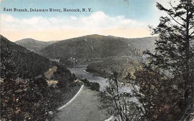 East Branch Hancock, New York Postcard