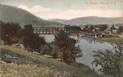 The Bridges Hancock, New York Postcard