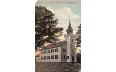 St Peter's Episcopal Church Hobart, New York Postcard