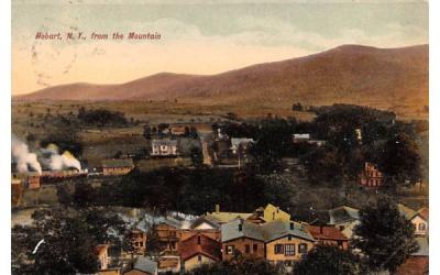 From the Mountain Hobart, New York Postcard