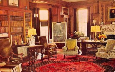 Living Room Hyde Park, New York Postcard