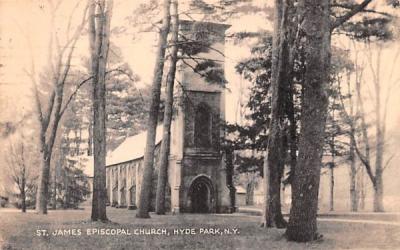 St James Episcopal Church Hyde Park, New York Postcard