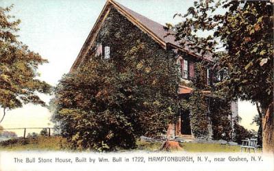 Bull Stone House Hamptonburgh, New York Postcard