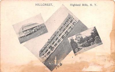 Hillcrest Highland Mills, New York Postcard
