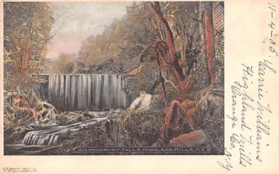 Woodbury Falls Highland Mills, New York Postcard