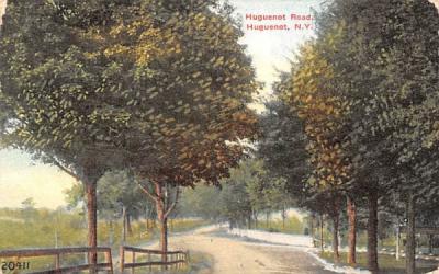 Huguenot Road New York Postcard
