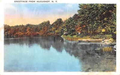 Greetings from Huguenot, New York Postcard